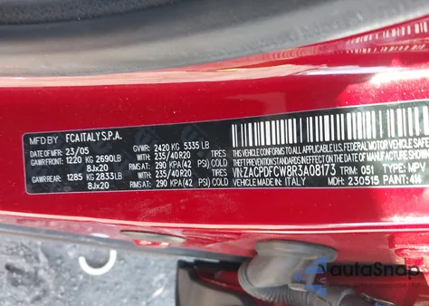 2024 Dodge Hornet R/T Eawd z USA, uszkodzony, nr VIN ZACPDFCW8R3A08173